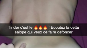 SALOPE RENCONTREE SUR TINDER ME DEMANDE DE LA BAISER AVANT LE COUVRE FEU !