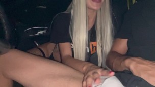 18 YOUNG STREPPER – SLUT After Party Blond SUCK and FUCKED in Knees a BIG COCK for a ride