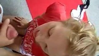 Mexican calls pretty white girl Puta when he nuts on her
