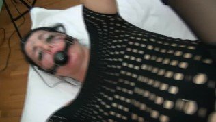 Tied up anal slut! Total asshole destruction!