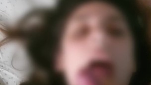 I asked him to fill my face with cum