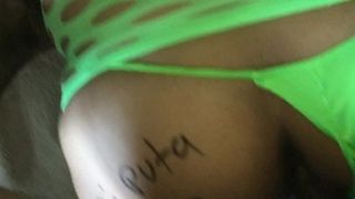 My whore tied up MY PUTA AMARRADA DE VERDE