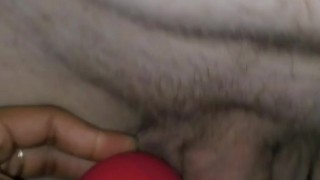 Squirting Ebony Slut Experiencing The Trending Rose Toy