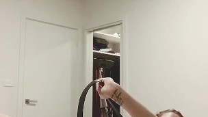 18 year old slut self torture squirting session