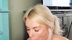 Cum Slut Takes Massive Load and Gags From It