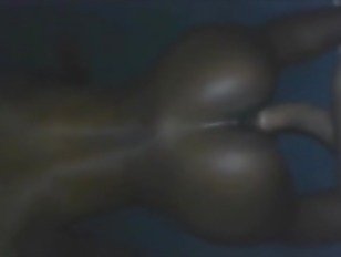 Eating the pussy and ass of hot mulatto