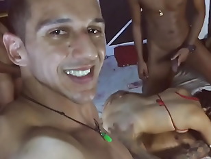 The cuckold summoned the troop to fuck his wife Pitbull Porn rominho RJ toy actor and ksal Hot