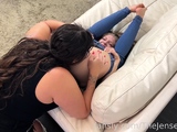 Brunettes lesbian pussy masturbation time