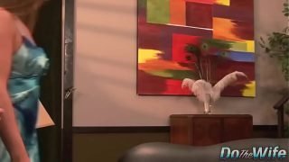 Cuckold Watches His Wife Cathy Heaven Take It Ass to Pussy