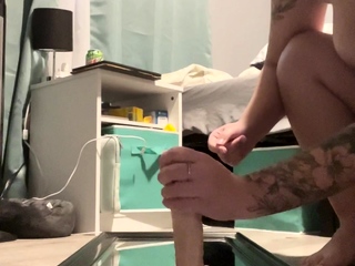 Dildo solo 49 years BBW housewife with big boobs
