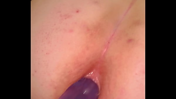 First time dildo anal