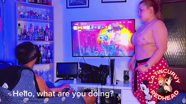 GAMERS STEPBROTHERS FUCKING PLAY FIFA ON PS5 WHEN THEIR PARENTS ARE NOT AT HOME