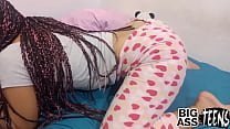 Hard anal makes my stepsister’s feet shake. First anal orgasm of my stepbrother