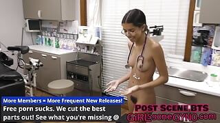Nicole Luva When Dr. Aria Nicole Walks In Butt Naked To Perform Examination! See Entire Movie «The Doctors New Scrubs»