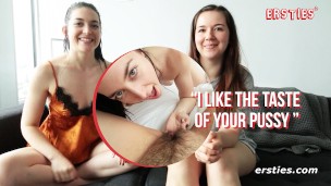 Ersties – Hot Lesbian Babes Have Sex For the First Time on Camera