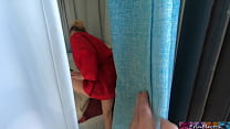 Voyeur stepson has sex with hot stepmom (POV)