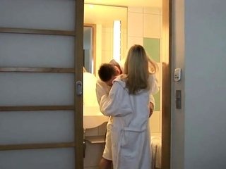 Petite German woman fucks in all holes