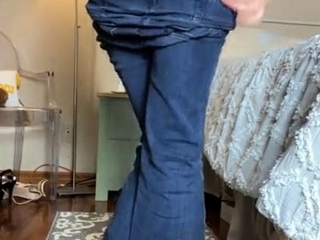 Kinky moist taco brunette anal toy play during masturbating