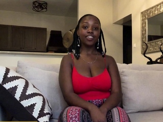 Amateur ebony BBW pumped hard in casting
