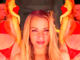 Blonde babe scarlet solo webcam