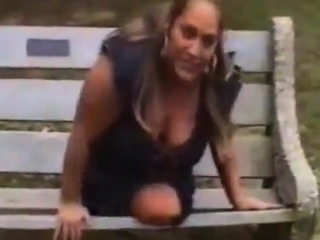 Chubby Amputee Adult Video Outdoors