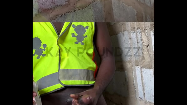 Construction Worker takes care of business on Break – Almost got caught!