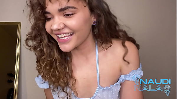 Curly Hair Bombshell Fucks Herself with a BBC Dildo