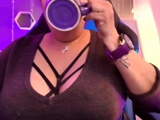 Stacked brunette goes solo toys and masturbation