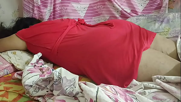 Wild Hot Desi Girlfriend in Red – Hot Body Massage
