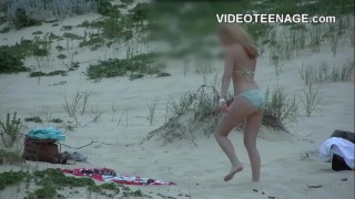 Sexy girl at beach